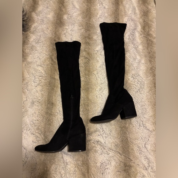 Black over the knee boots Size 7 - Picture 2 of 7
